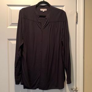 Uniqlo Ines De La Fressange Rayon Button Down XL